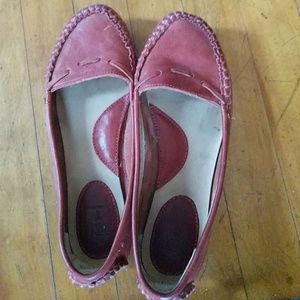 Frye mocassin style leather shoes 6.5